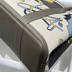 HM Garden Party 36 Multicolor Canvas and Negonda Calfskin 243389