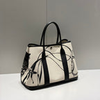 HM Garden Party 36 Multicolor Canvas and Negonda Calfskin 243404