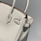 HM Birkin 20cm Pearl Gray Togo Leather Gold Hardware