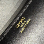 HM Constance Elan 24 Black Epsom Gold Hardware 237352