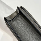 HM Constance Elan 24cm Bag Dark Grey Epsom Leather Silver Hardware