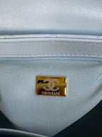 cc 24a nano 19cm kelly shopper bag cloud blue lambskin