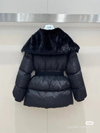 Moncler 25 Brasseurs Short Jacket Black Polyester 291396