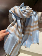 SCARF 200 CM IN COLORFUL CASHMERE 408860