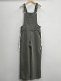Miu Miu 25 Overalls Gray Green Cotton