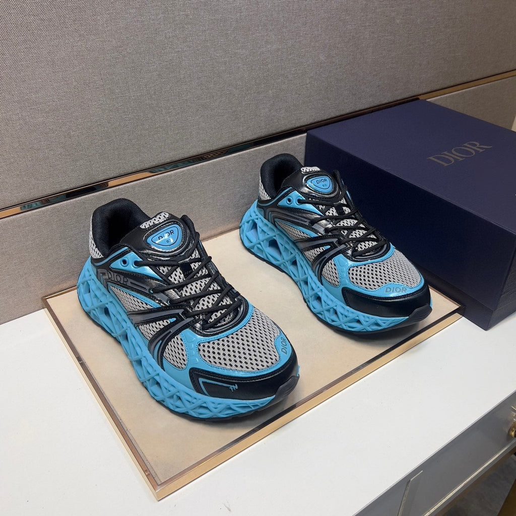 CD 25 B35 Sneaker Blue Grey Mesh Rubber 649672