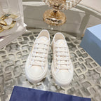 PRA 26S Sneaker White Cream Canvas 625935