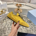 PRA 26S Casual Sneaker Yellow Canvas Suede 625963