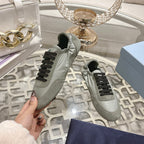PRA 26S Casual Sneaker Gray Canvas Suede 625955