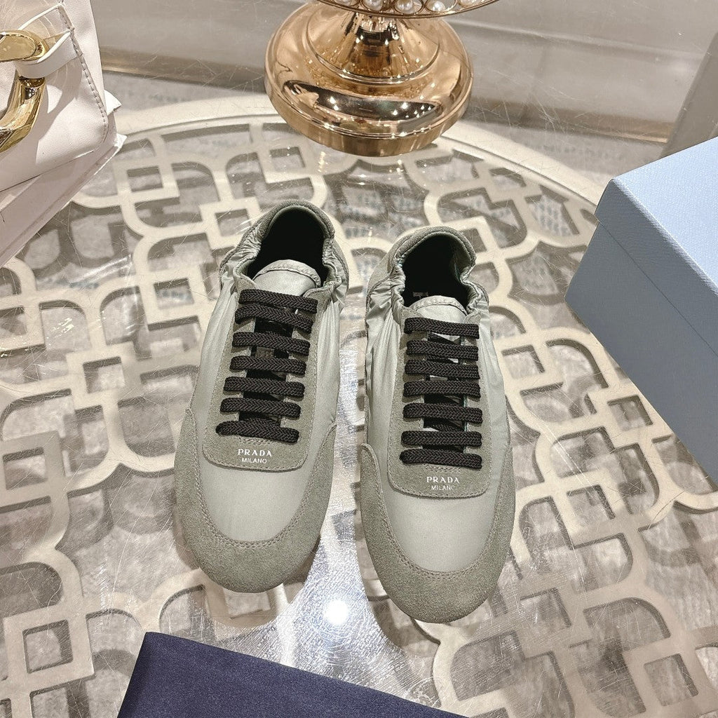 PRA 26S Casual Sneaker Gray Canvas Suede 625955