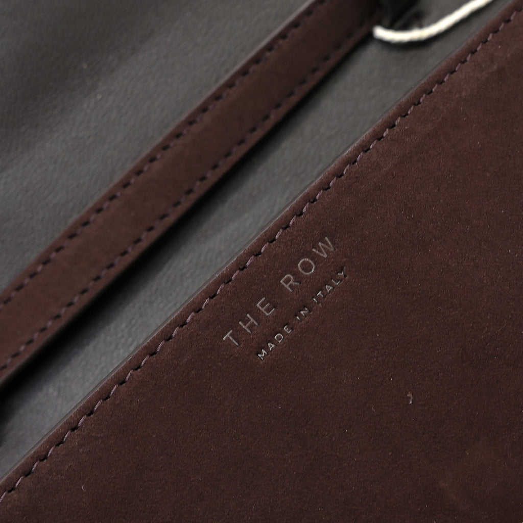 The Row Sofia 19cm Chocolate Suede