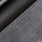 The Row Sofia 19cm Dark Grey Suede