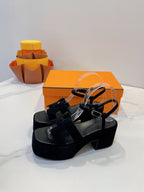 HM Sandalen Jam 30 Black Suede 212227