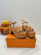 HM Sandalen Jam 30 Copper Brown Suede 212230