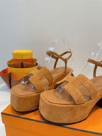 HM Sandalen Jam 30 Copper Brown Suede 212230