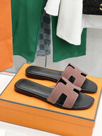 0ran sandal sienna velvet goatskin