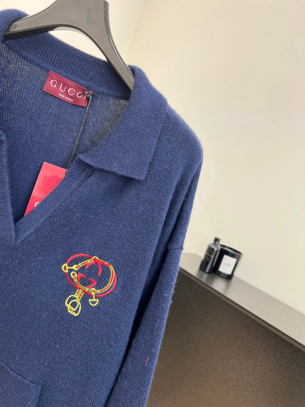 GUCCI 26S KNIT POLO SHIRT 254