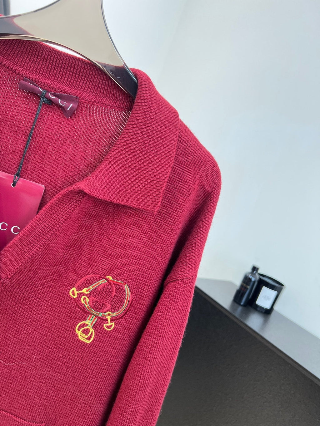 GUCCI 26S KNIT POLO SHIRT 253