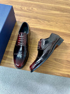 CD Timeless Loafer Black Red Cowhide 638616