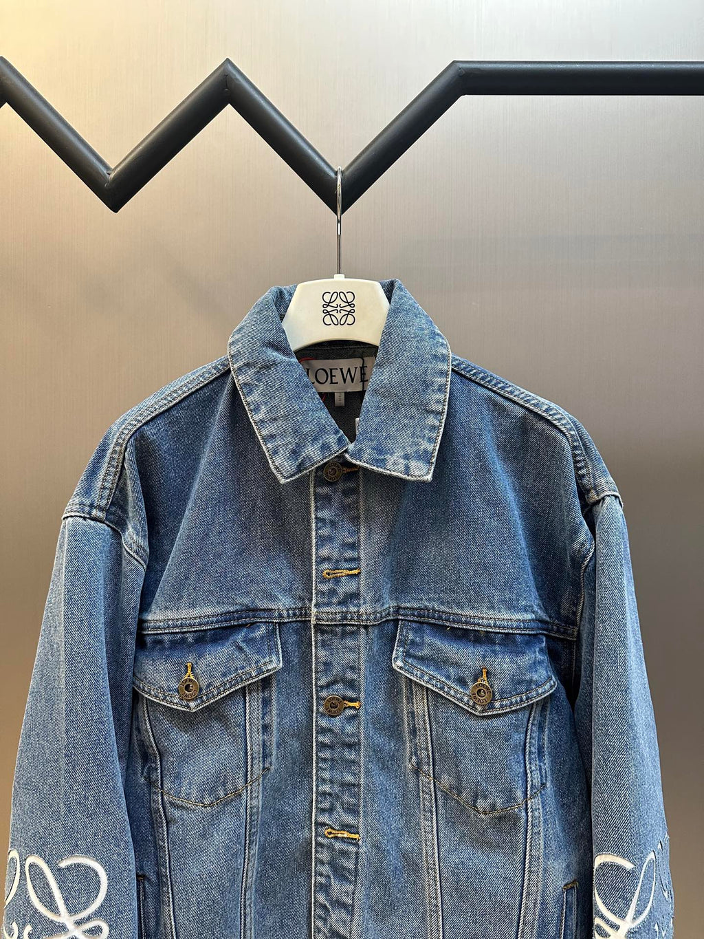 Loewe 25 Jacket Blue Denim 281409