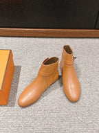 neo ankle boot light brown calfskin