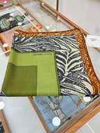 Cavalier en Formes shawl 140 CM In Colorful Cashmere And Silk 227893