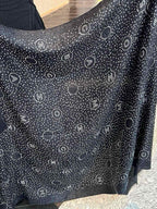 CC Scarf 200 CM In Black Polka Dot Cashmere  274118