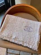 CC Scarf 200 CM In Grey White Cashmere 341245