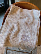 CC Scarf 200 CM In Grey White Cashmere 341245