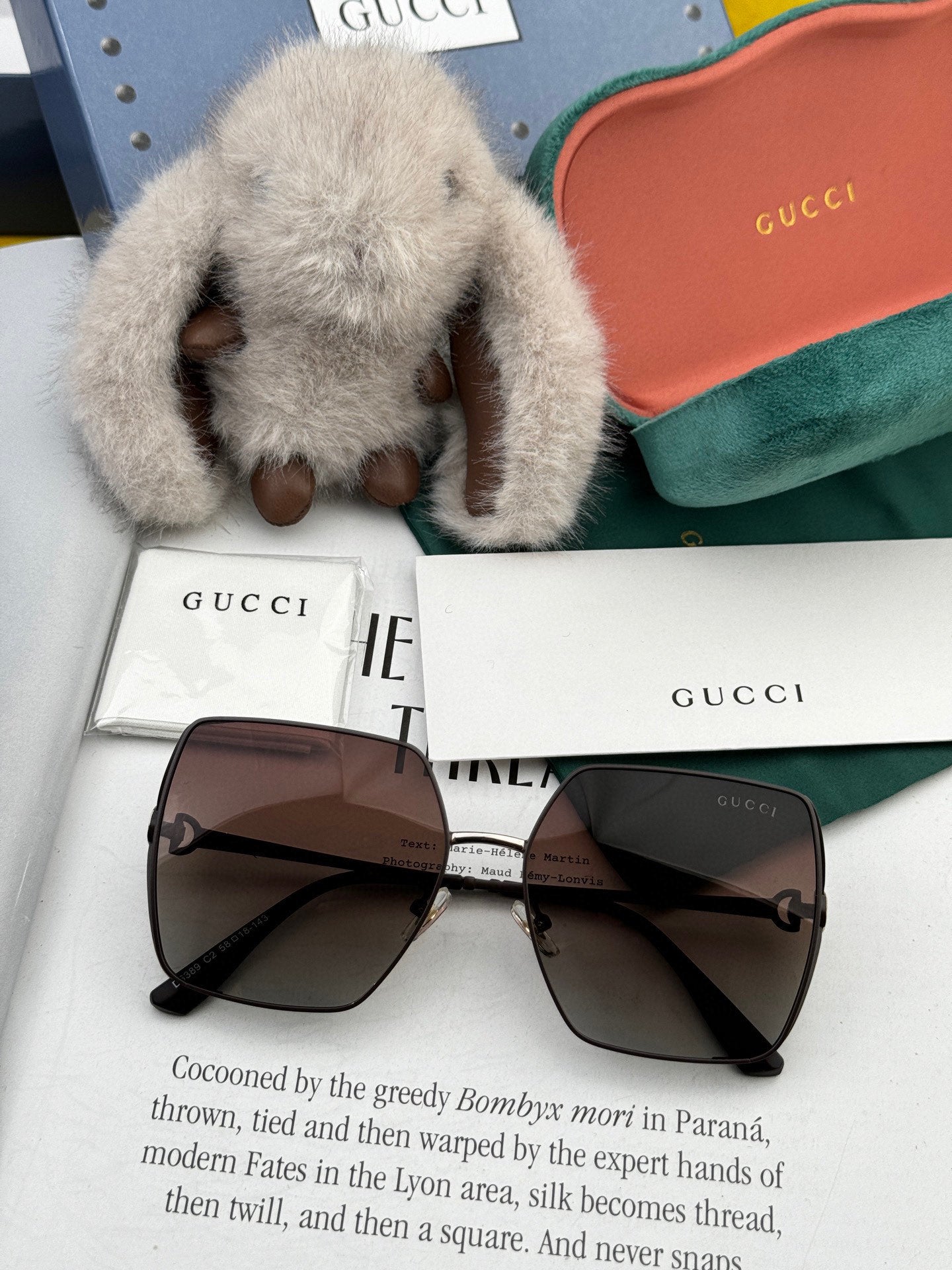 SQUARE FRAME SUNGLASSES G9638 IN METAL