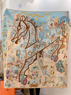 HM Equestrian Academy 140 CM Yellow Cashmere and Silk 293270