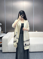 CC Scarf 210 CM In Beige Cashmere 403865