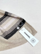 CC Scarf 210 CM In Beige Cashmere 403865