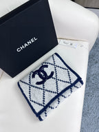 CC Scarf 180 CM In Grey Mix Dark Blue Cashmere 407234