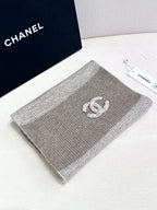 CC Scarf 180 CM In Light Grey Mix Brown Cashmere 415137