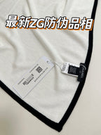 CC Scarf 200 CM In White Cashmere And Silk 419964