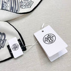 HM  Creative Origins Scarf 135CM White Cashmere Silk 969434