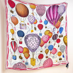 LV urkish Hot Air Balloon Scarf 140cm Colorful Cashmere 971102