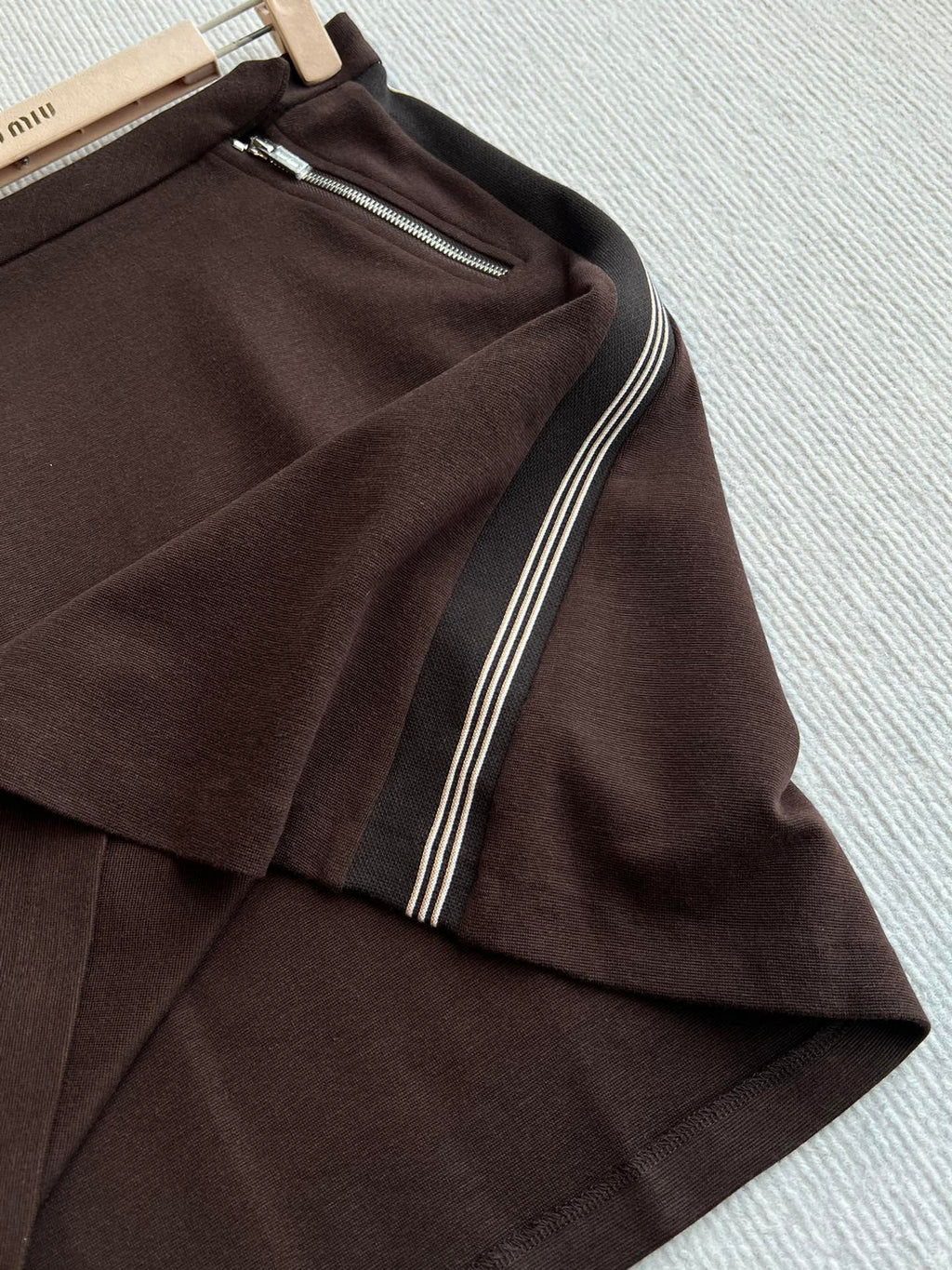 Miu Miu 25 Winter Set Brown Mix Beige Viscose
