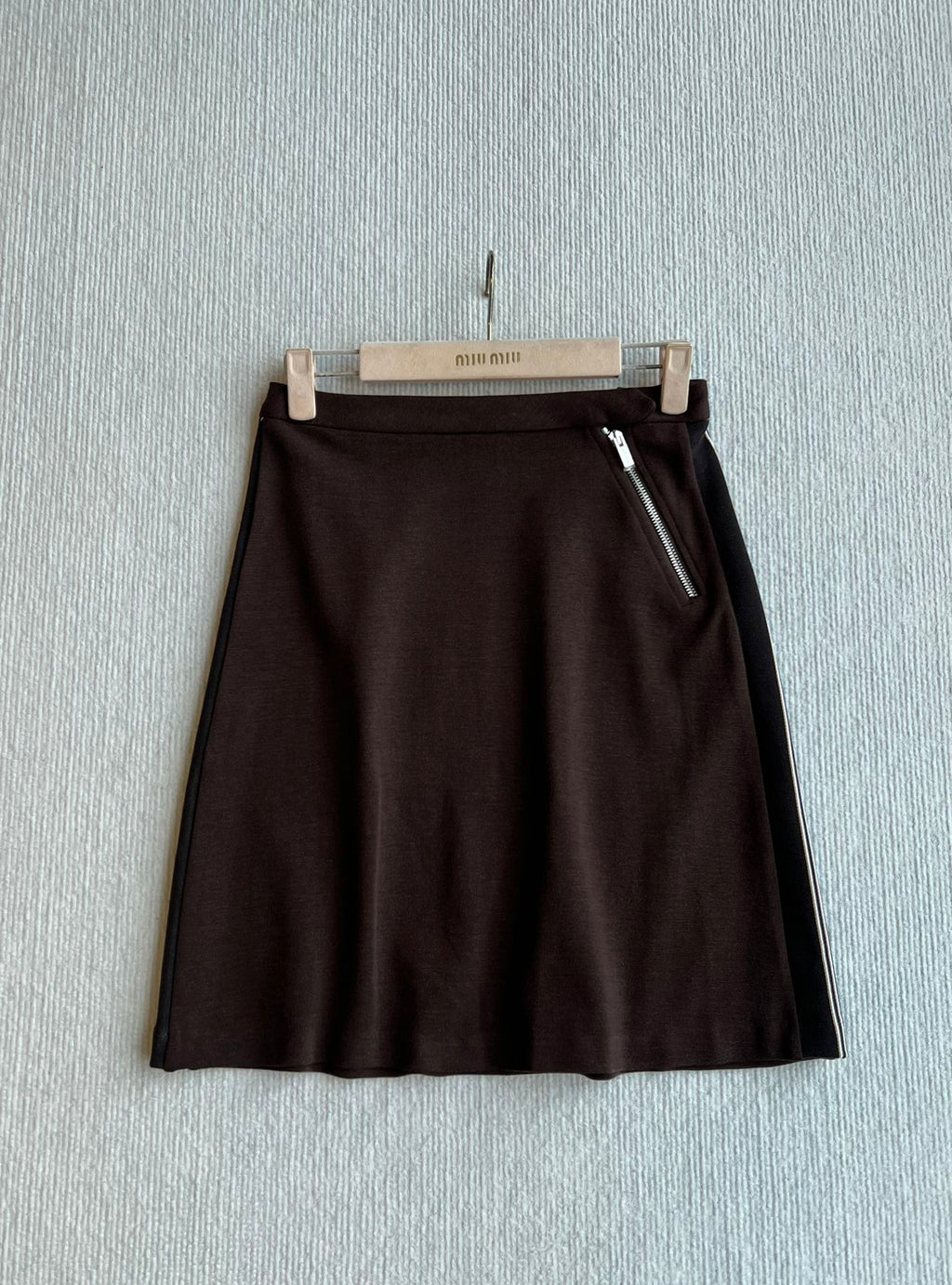 Miu Miu 25 Winter Set Brown Mix Beige Viscose