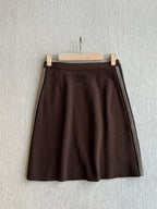 Miu Miu 25 Winter Set Brown Mix Beige Viscose