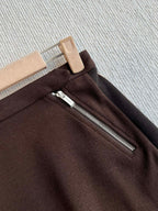 Miu Miu 25 Winter Set Brown Mix Beige Viscose