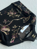 CC 25 Long-sleeved Shirt Black Metalised Fiber Cupro