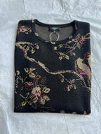 CC 25 Long-sleeved Shirt Black Metalised Fiber Cupro