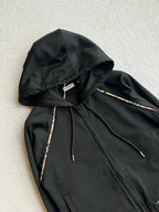 Bur 25 Hooded Suit Black Cottoon 300073