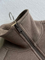 Miu Miu 25 Jacket Dark Brown Polyester 300164