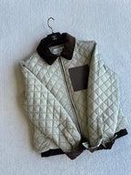 Loewe 2025 Jacket Cream Brown Cotton Polyester 325274