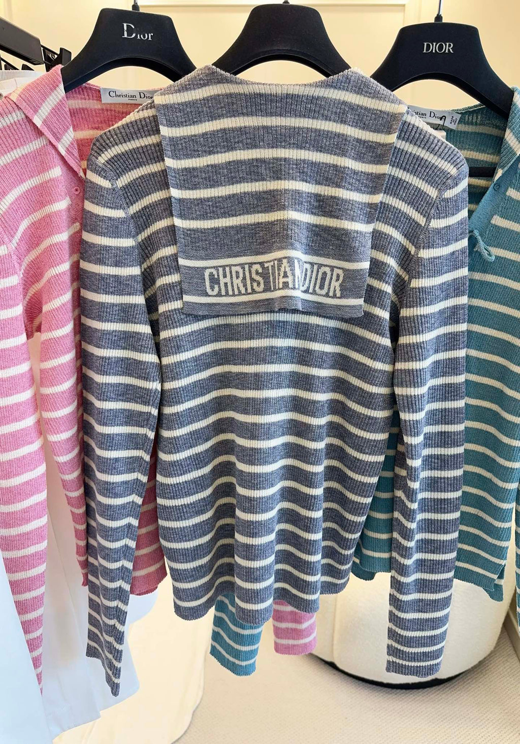 CD 25 Striped Long Sleeve Shirt Cotton