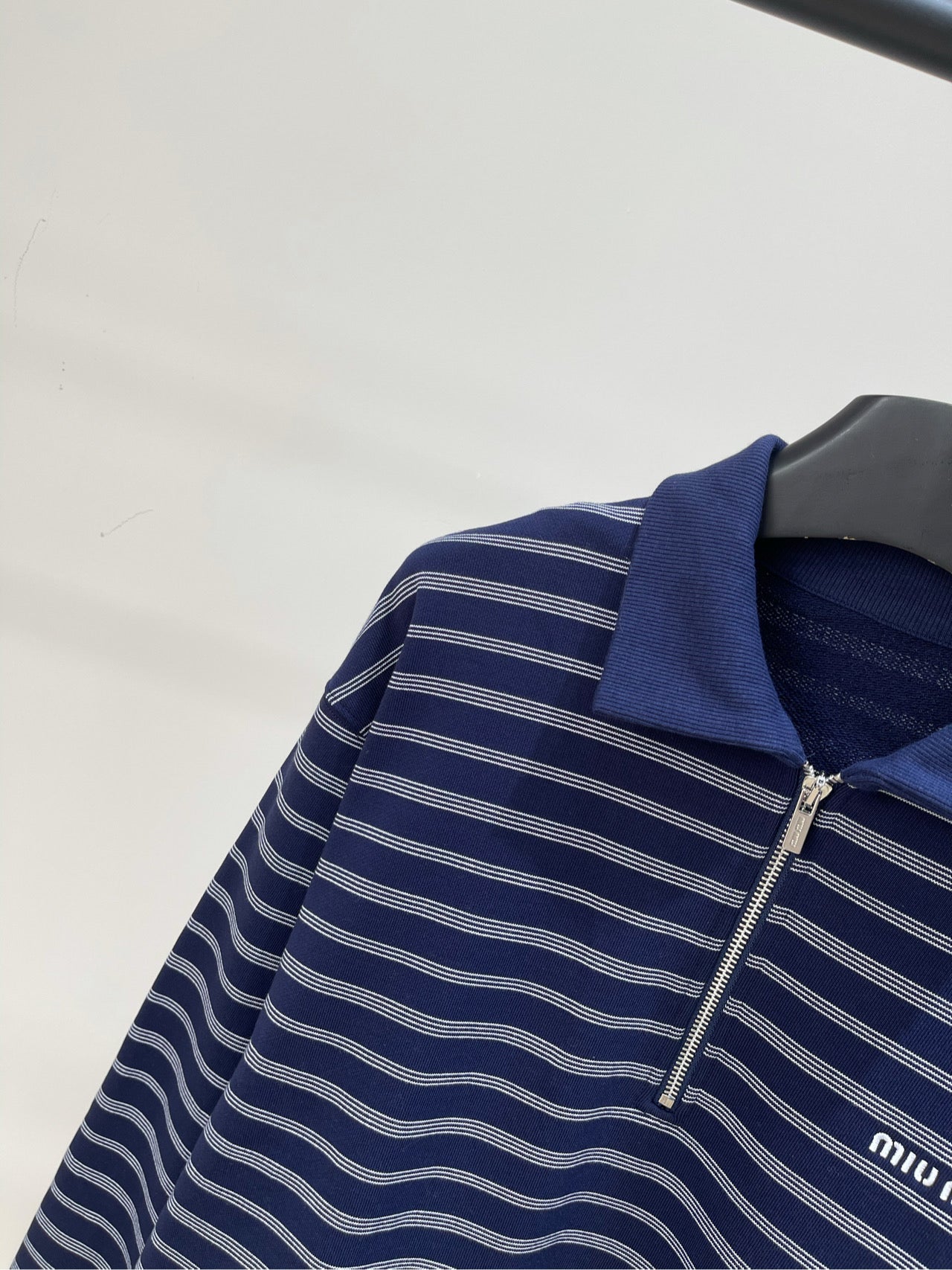 Miu Miu 25 Polo Shirt Knitted Cotton Terry 296555