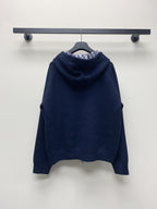 CD 25 Double-Sided Knitted Hooded Jacket 293319